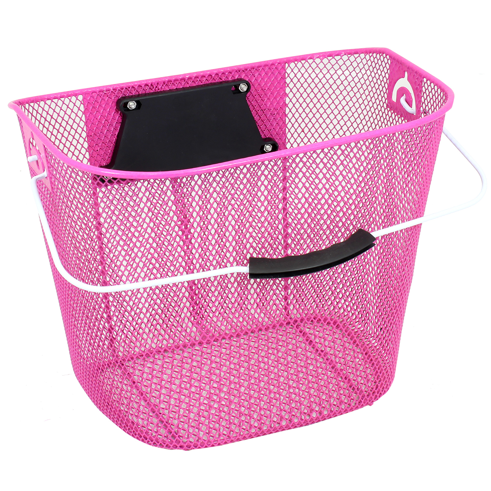 pink ladies bike with basket